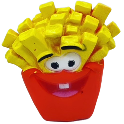 French Fries Squeaky Dog Toy