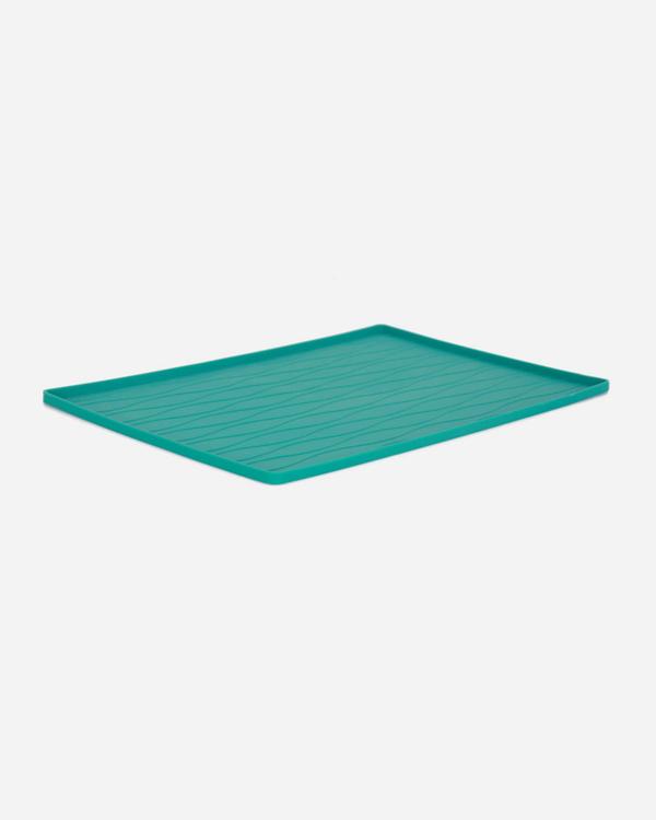Base for Food and Water Bowls in Silicone - Turquoise - S