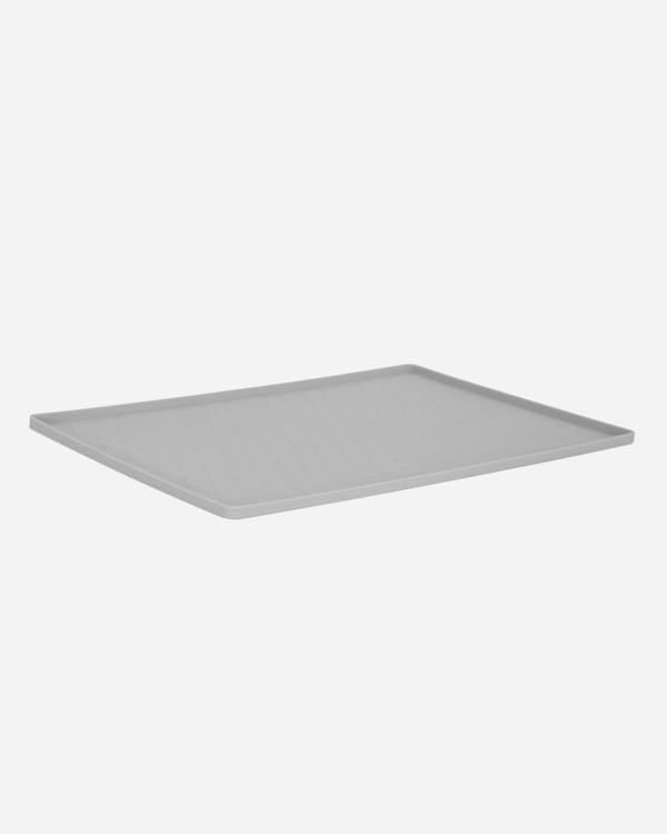 Base for Food and Water Bowls in Silicone - Gray - S - pyramid