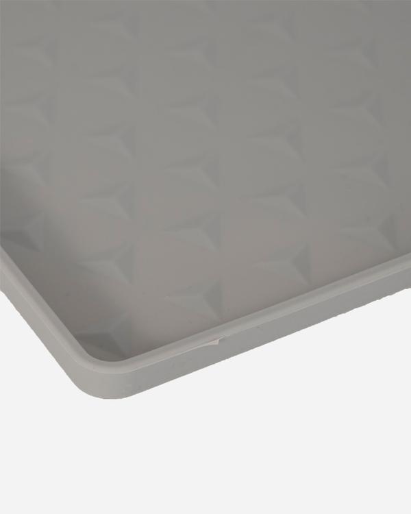 Base for Food and Water Bowls in Silicone - Gray - S - pyramid