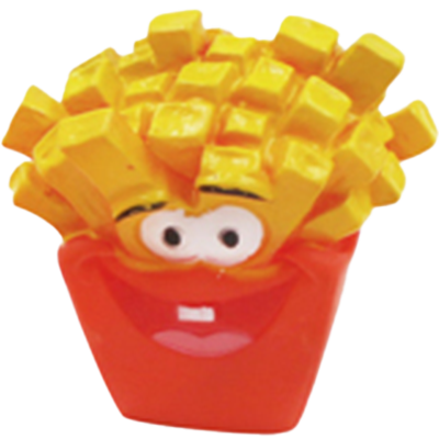 French Fries Squeaky Dog Toy