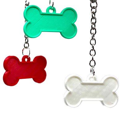 Dog bone hot sale key holder