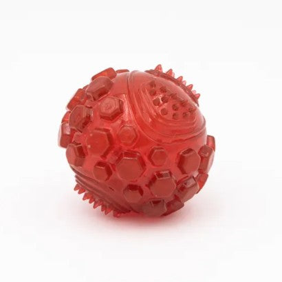 ZIPPYTUFF Squeaker Ball 3"  Red