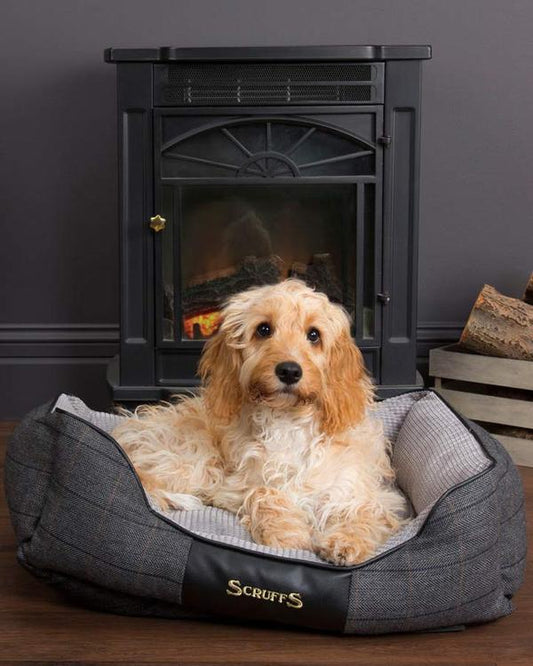 Scruffs Windsor Dog Bed - Gray